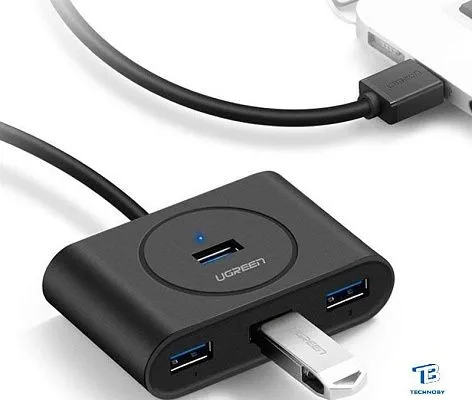 картинка USB хаб Ugreen CR113 20290