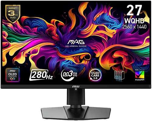 картинка Монитор MSI MAG 271QP QD-OLED X28