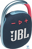 картинка Портативная колонка JBL Clip 4 Темно-синий/розовый