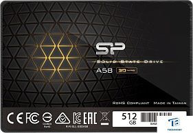 картинка Накопитель SSD Silicon Power 512GB SP512GBSS3A58A25