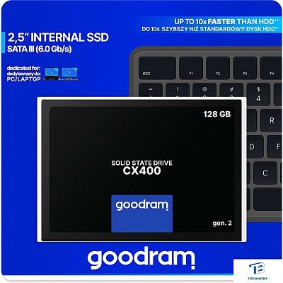 картинка Накопитель SSD Goodram 128GB SSDPR-CX400-128-G2