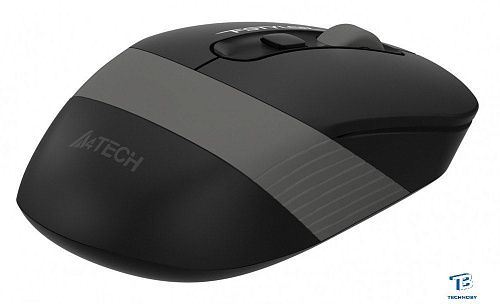 картинка Мышь A4Tech Fstyler FG10S Черный/серый