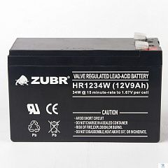 картинка Батарея для ИБП ZUBR HR 1234 W 12V/9Ah