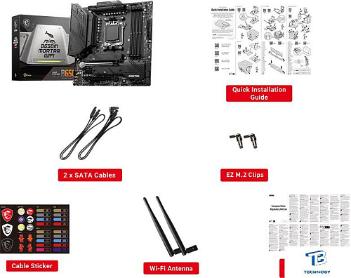 картинка Материнская плата MSI MAG B650M MORTAR WIFI