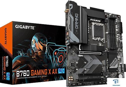 картинка Материнская плата GigaByte B760 GAMING X AX DDR5