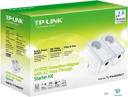 картинка Адаптер TP-Link TL-PA4010PKIT
