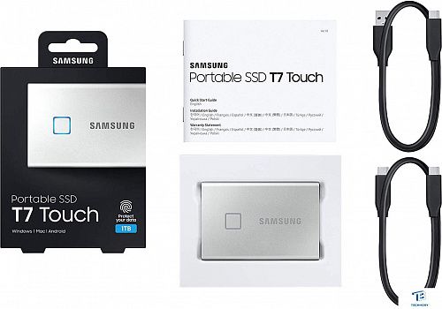 картинка Внешний SSD Samsung T7 2TБ MU-PC2T0S/WW