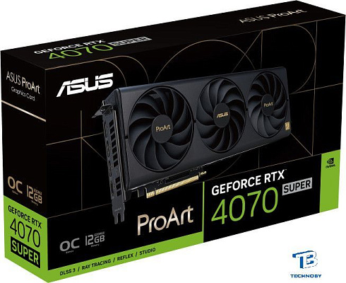 картинка Видеокарта Asus RTX 4070 Super (PROART-RTX4070S-O12G)