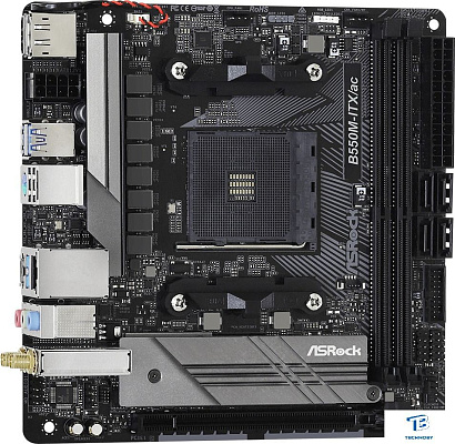 картинка Материнская плата ASRock B550M-ITX/ac