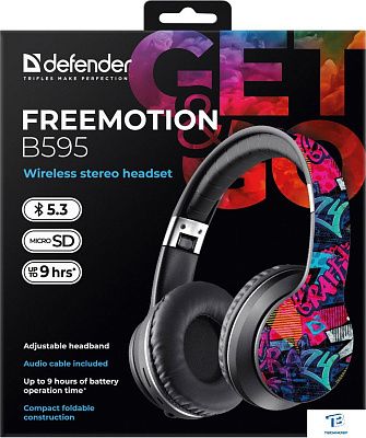 картинка Наушники Defender FreeMotion B595 63597