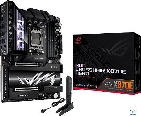 картинка Материнская плата Asus Rog Crosshair X870E Hero