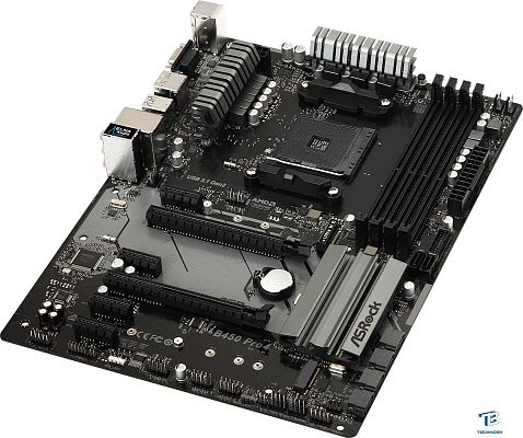 картинка Материнская плата ASRock B450 PRO4