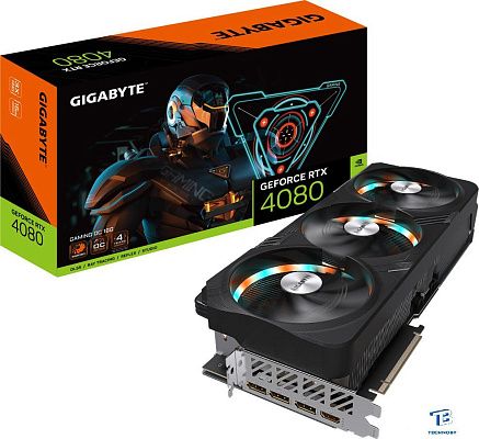 картинка Видеокарта Gigabyte RTX 4080 (GV-N4080GAMING OC-16GD)