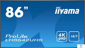 картинка Монитор Iiyama LH8642UHS-B3