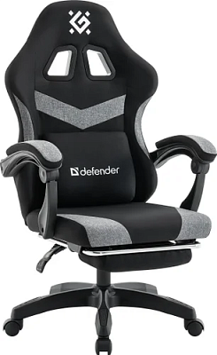 картинка Кресло Defender Runa PRO 64814 Черный/Серый