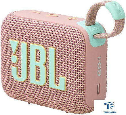 картинка Портативная колонка JBL Go 4 Розовый