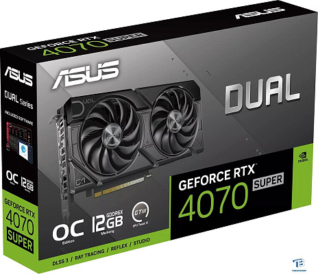 картинка Видеокарта Asus RTX 4070 Super (DUAL-RTX4070S-O12G-EVO)