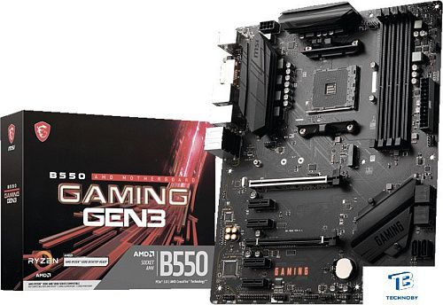 картинка Материнская плата MSI B550 GAMING GEN3