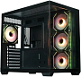 картинка Корпус XASTRA QW500 4ARGB-C10-UC Black - превью 1