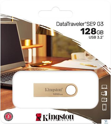 картинка Флэш накопитель Kingston DTSE9G3/128GB