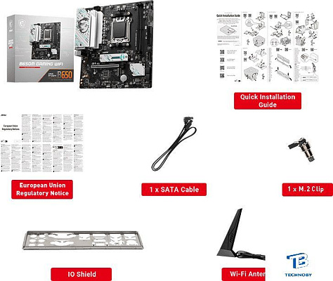 картинка Материнская плата MSI B650M GAMING WIFI