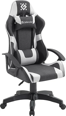 картинка Кресло Defender Ibis 64043 серый/белый