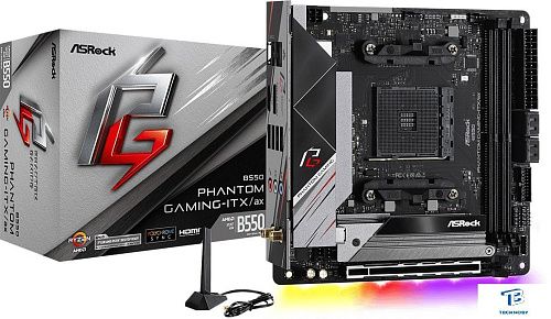 картинка Материнская плата ASRock B550 Phantom Gaming-ITX/ax