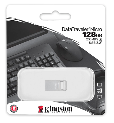 картинка Флэш накопитель Kingston DTMC3G2/128GB