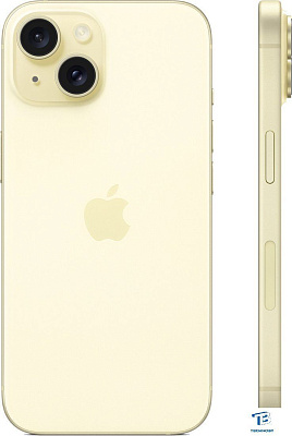 картинка Смартфон iPhone 15 Yellow 256GB MV9R3