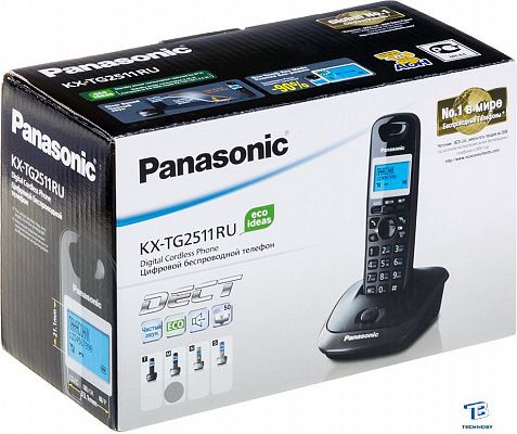 картинка Радиотелефон Panasonic KX-TG2511RUM