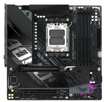 картинка Материнская плата Gigabyte X870M AORUS ELITE WIFI7