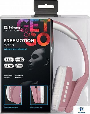 картинка Наушники Defender FreeMotion B525 63528