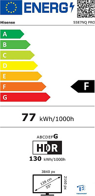 картинка Телевизор Hisense 55E7NQ PRO