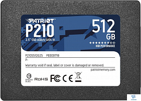 картинка Накопитель SSD Patriot 512GB P210S512G25