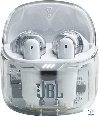 картинка Наушники JBL Tune Flex Ghost Белый