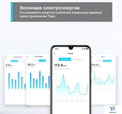 картинка Умная розетка TP-Link Tapo P115
