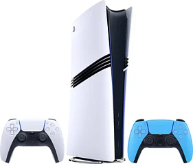 картинка Приставка Sony Playstation 5 Pro CFI-7021 + геймпад голубой