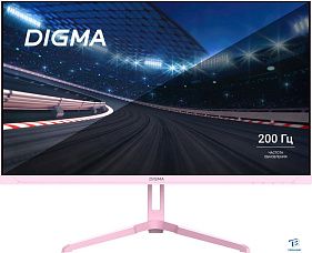 картинка Монитор Digma 24P410F розовый