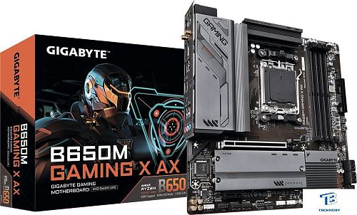 картинка Материнская плата Gigabyte B650M Gaming X AX