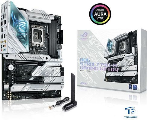 картинка Материнская плата Asus Rog Strix Z790-A Gaming D4 (WI-FI)