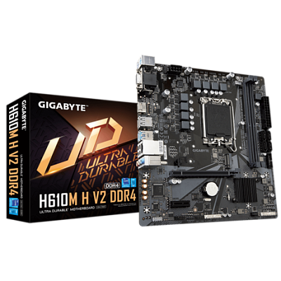 картинка Материнская плата Gigabyte H610M H V2 DDR4