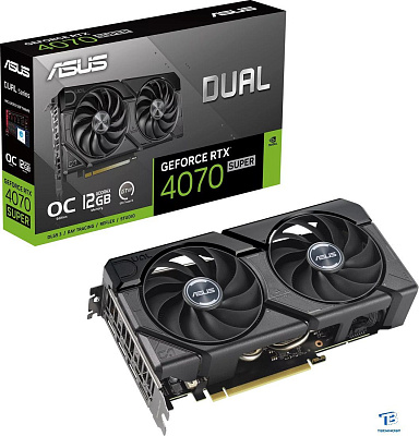 картинка Видеокарта Asus RTX 4070 Super (DUAL-RTX4070S-O12G-EVO)