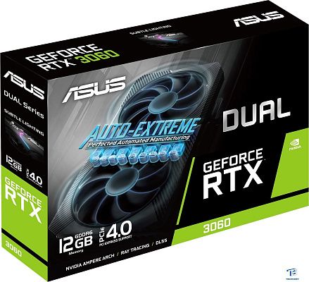 картинка Видеокарта Asus RTX 3060 (DUAL-RTX3060-12G-V2)