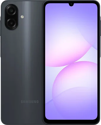 картинка Смартфон Samsung Galaxy A07 4GB/64GB Black SM-A075FZKDCAU