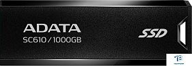 картинка Внешний SSD A-Data 1TB SC610-1000G-CBK/RD