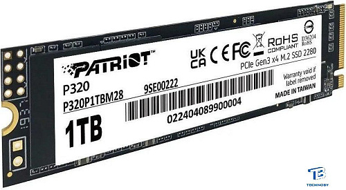 картинка Накопитель SSD Patriot 1TB P320P1TBM28