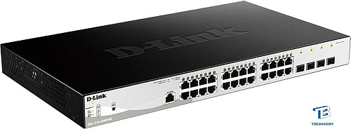 картинка Коммутатор D-Link DGS-1210-28MP/ME/B2A