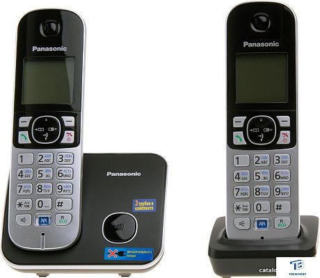 картинка Радиотелефон Panasonic KX-TG6812RUB
