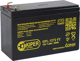 картинка Батарея для ИБП Kiper GPL-1272 F2 12V/7.2Ah