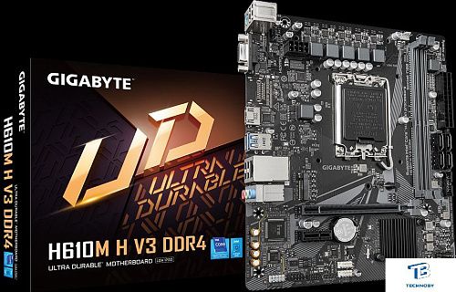 картинка Материнская плата Gigabyte H610M H V3 DDR4